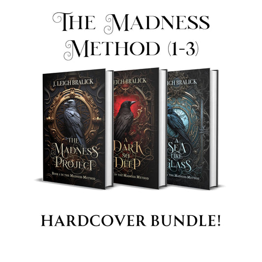 The Madness Method 1-3 SIGNED Hardcover Bundle