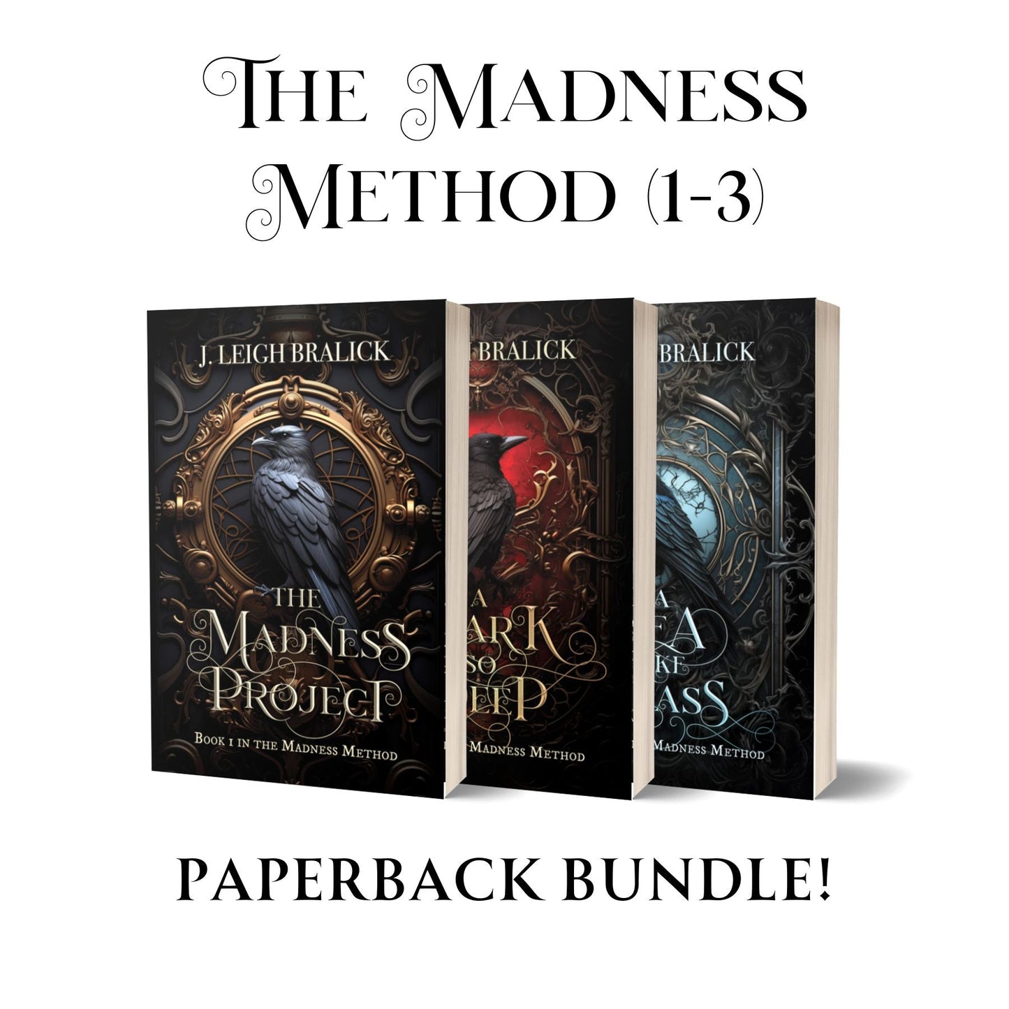 The Madness Method 1-3 SIGNED Paperback Bundle